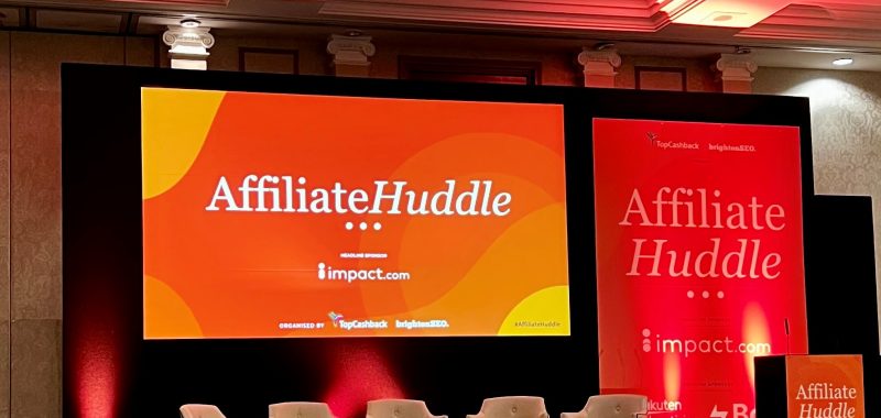 Affiliate Huddle 2022